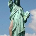 Statue of Liberty Right Leg
